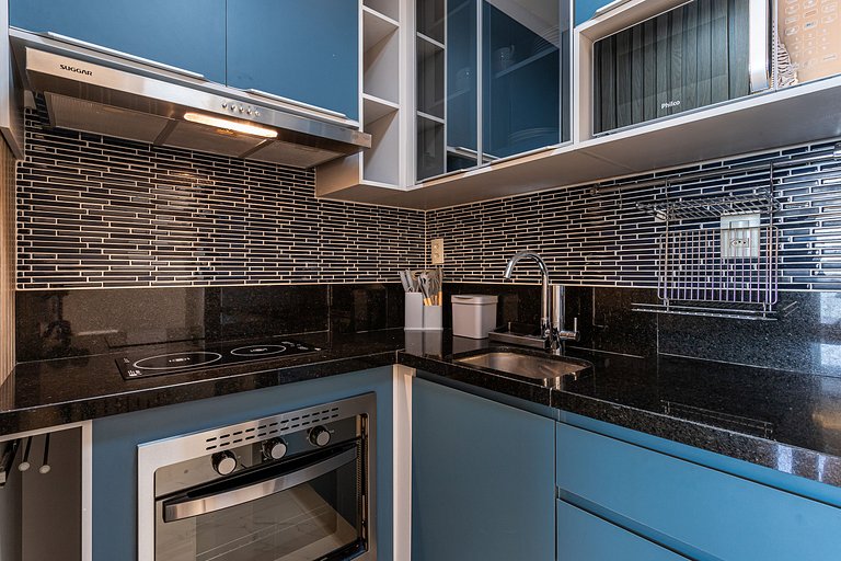 Apê Moderno | 2 dorms c/ varanda | 26° andar