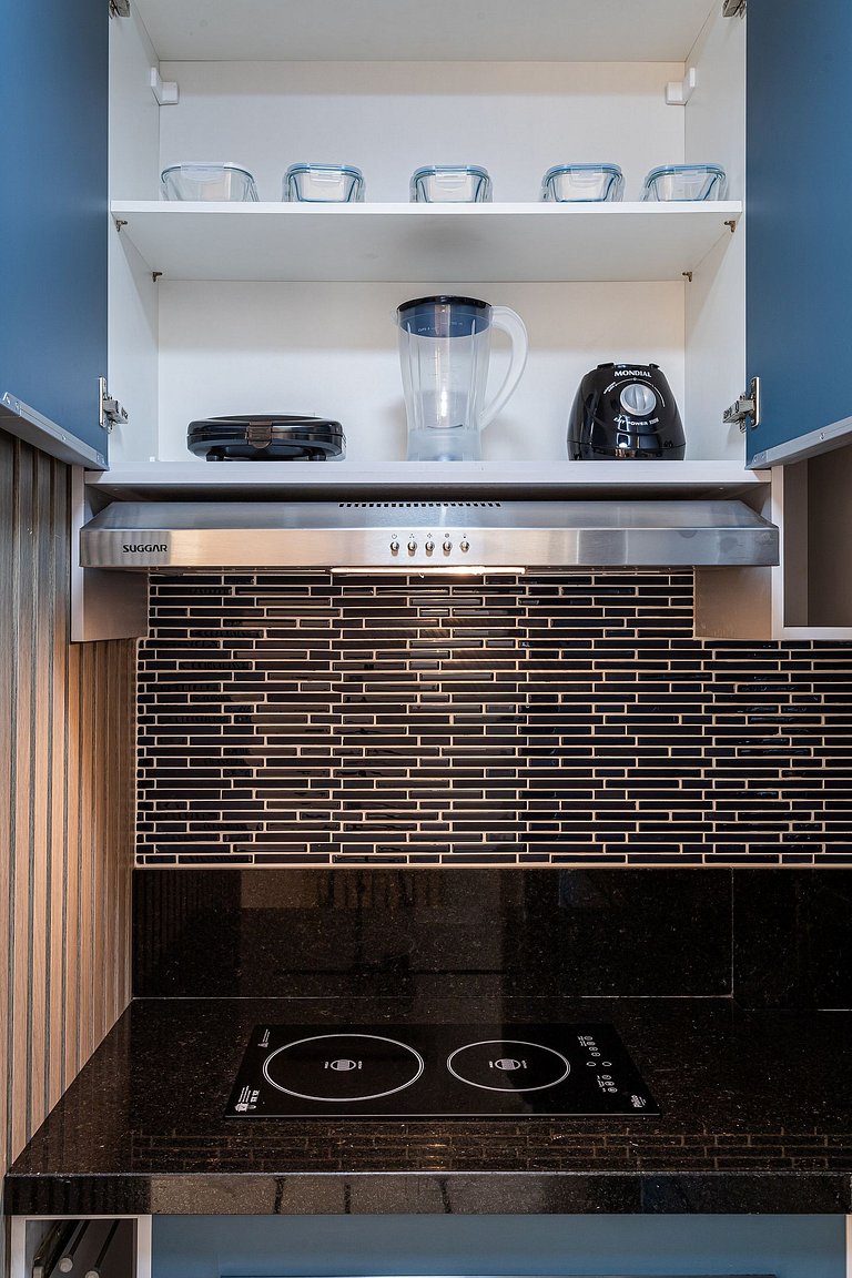 Apê Moderno | 2 dorms c/ varanda | 26° andar