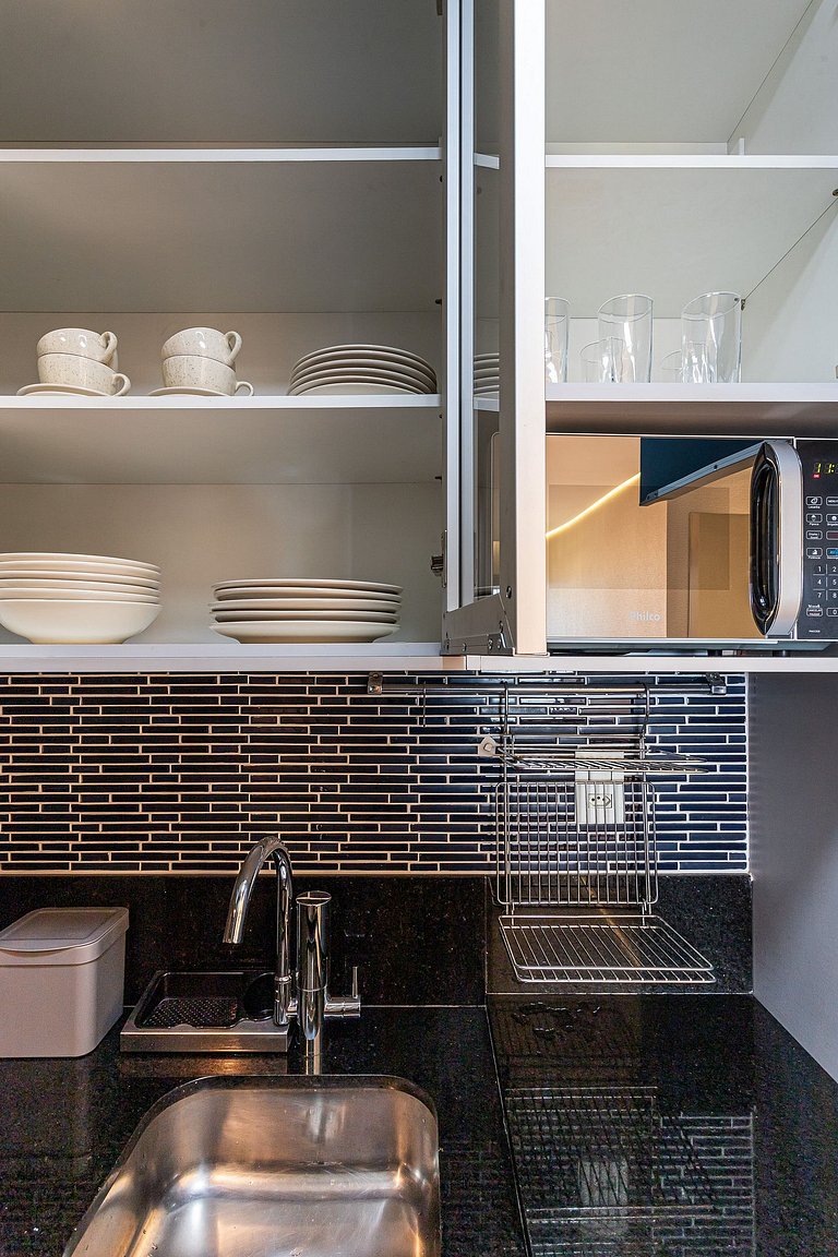 Apê Moderno | 2 dorms c/ varanda | 26° andar