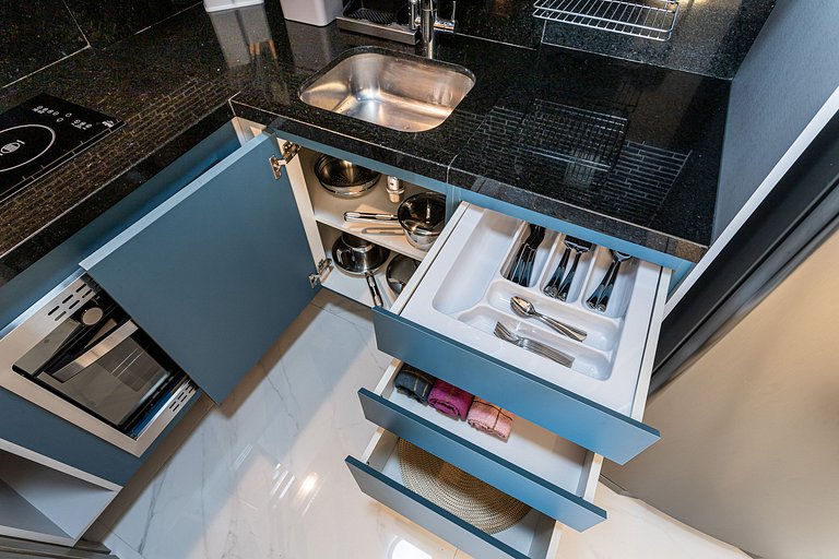 Apê Moderno | 2 dorms c/ varanda | 26° andar