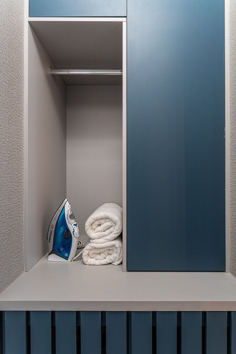 Apê Moderno | 2 dorms c/ varanda | 26° andar