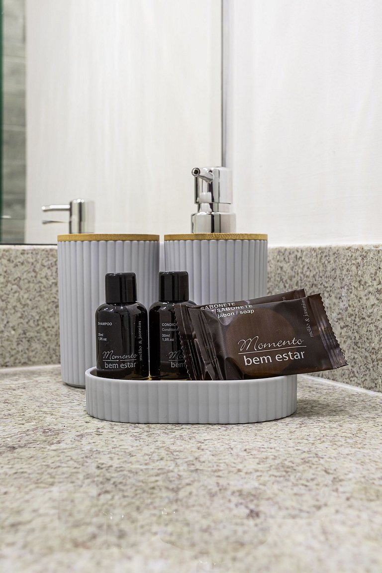 Apê Moderno | 2 dorms c/ varanda | 26° andar