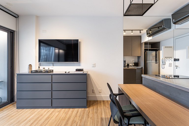 Forma Itaim | Apê lindíssimo 45m | Faria Lima / JK