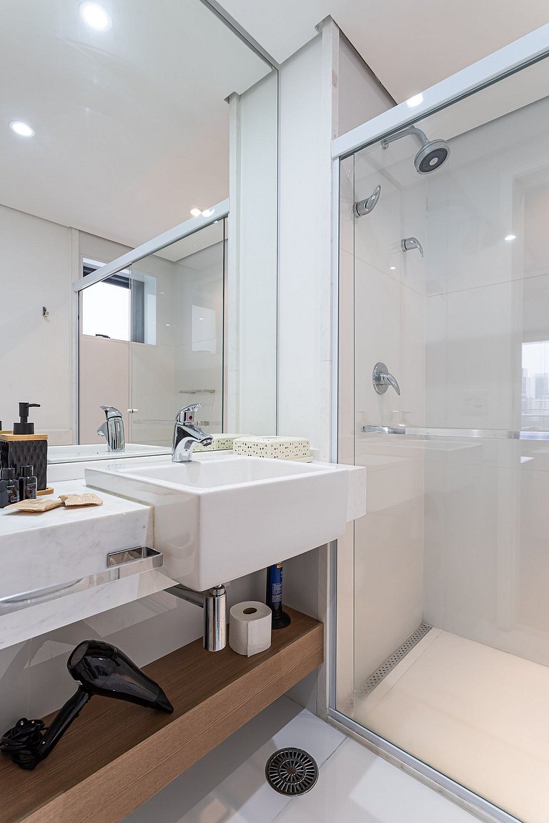 Forma Itaim | Apê lindíssimo 45m | Faria Lima / JK