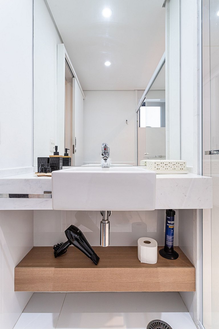 Forma Itaim | Apê lindíssimo 45m | Faria Lima / JK